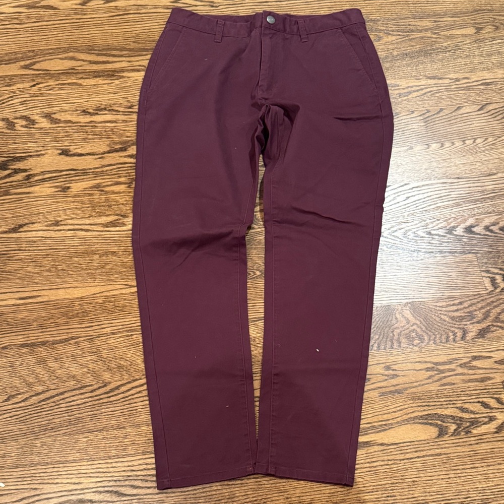Bonobos Deep Burgundy Chinos
